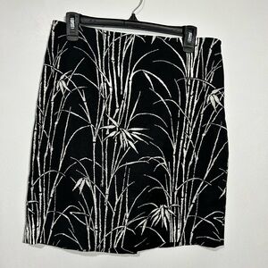 Talbots Women’s Petite Above The Knee Reid Print Abstract Skirt Size 8P